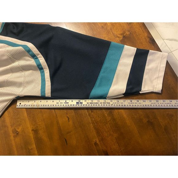 Seattle Mariners Vintage 2000s Y2K Nike Mesh Pullover MLB Baseball Hockey Jersey - Picture 5 of 6